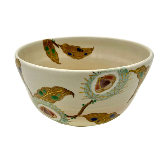 Chawan Chestnut Kiyomizuyaki
