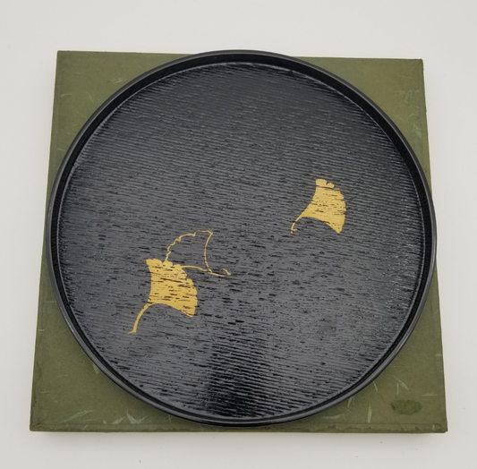 Urushii Tablett "Ginko"