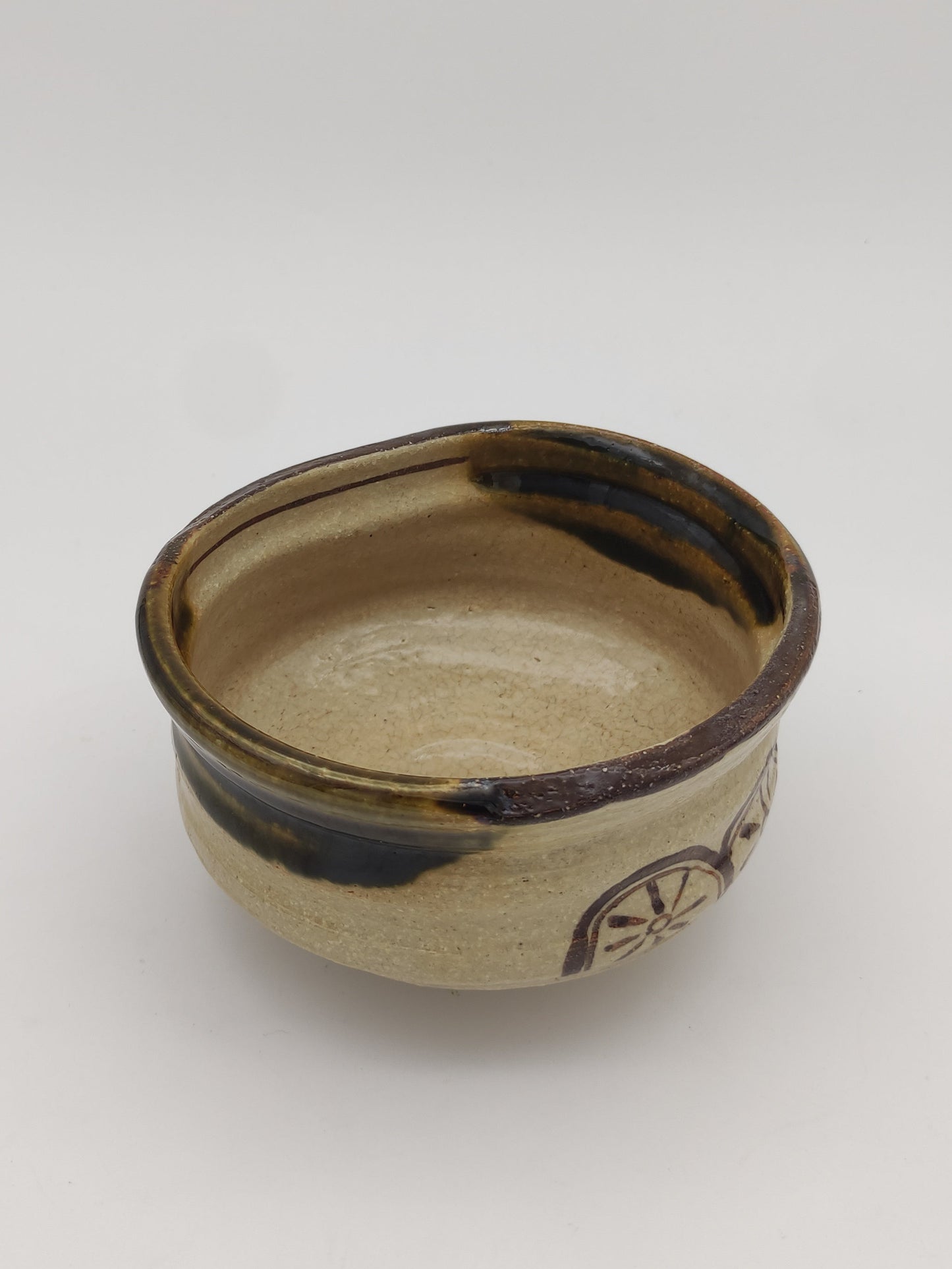 Oribe Chawan Mühlrad