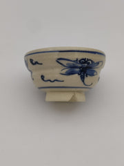 Teeschale blaue Libelle