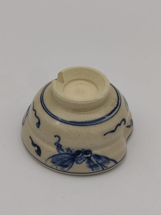 Teeschale blaue Libelle