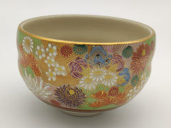 Chawan kiyomizuyaki Bouquet